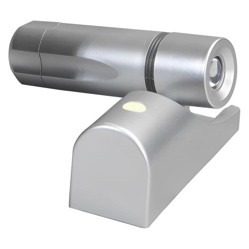 Dolphy Wall Mounted Hotel Emergency Torch Silver (4xAAA Batteries)