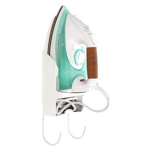 Dolphy Wall Mounted Iron and Board Holder White