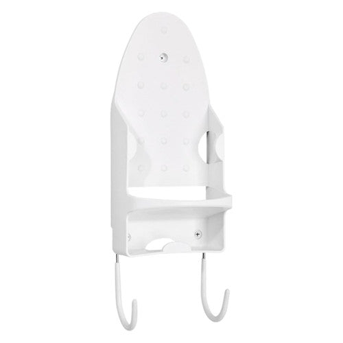 Dolphy Wall Mounted Iron and Board Holder White