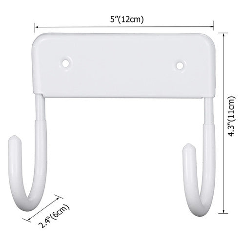 Dolphy Wall Mounted Iron Board Hanger White
