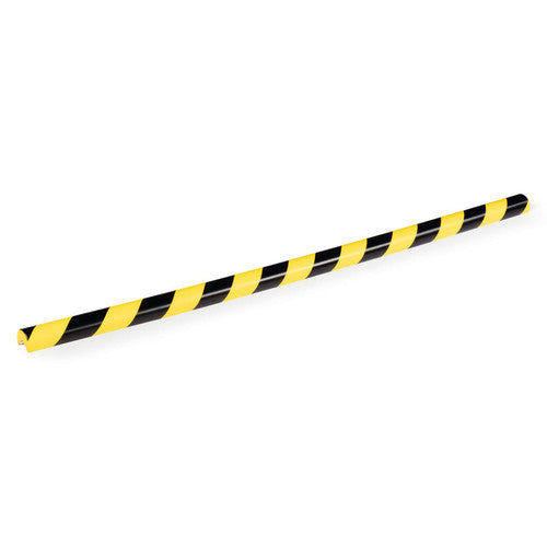 Durable Corner Protection Profile C25R 40mm x 1m Yellow Black