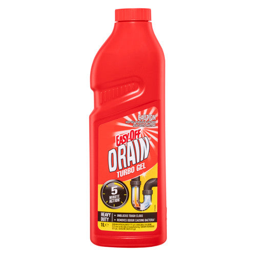 EASY-OFF BAM TURBO DRAIN 1L X 3