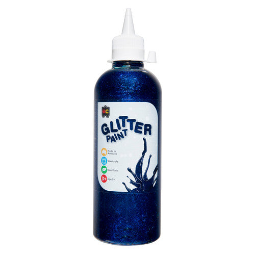 Educational Colours Glitter Paint 500ml Set