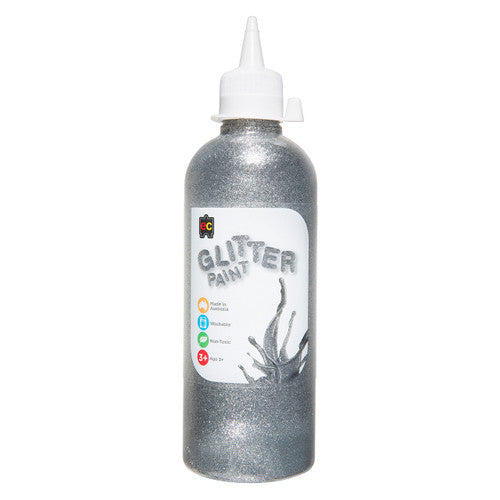 Educational Colours Glitter Paint 500ml Set