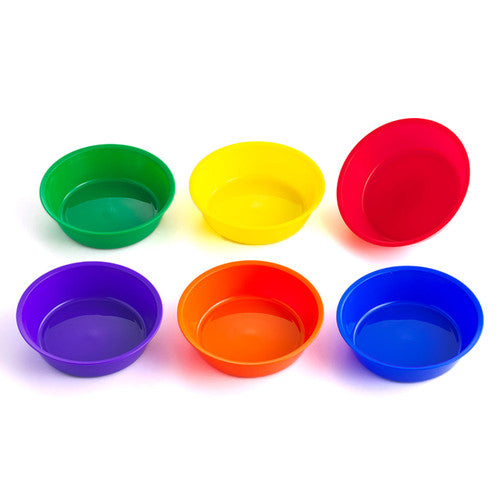 Educational Colours Sorting Bowls 15cm Pack of 6