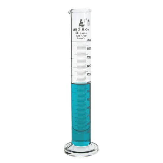 Measuring Cylinder 250ml Borosilicate Pack of 2-1