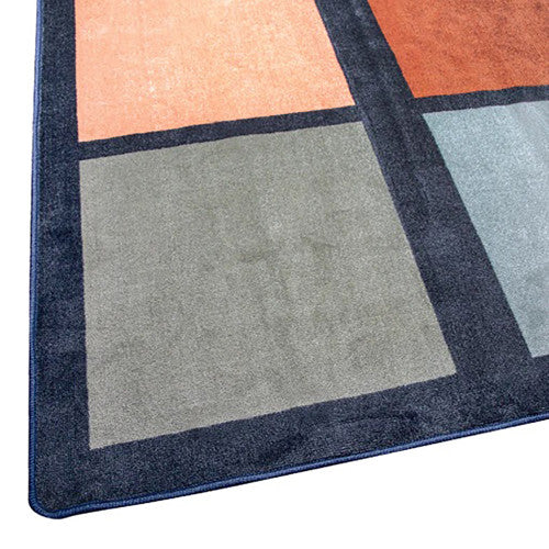 Elizabeth Richards Rug Colours of Australia Square