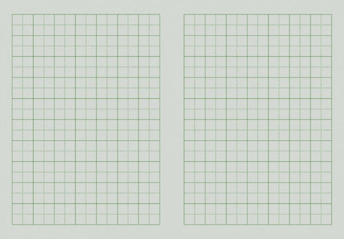 Writer Chinese Learning Exercise Book 40 Page Chinese Character Grid Pack 20 — open pages showing character grid