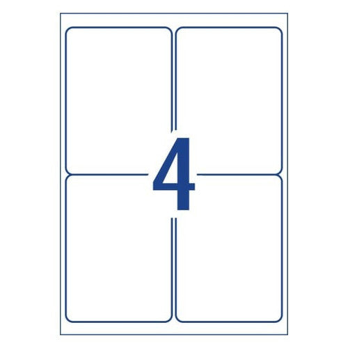 Avery 959020 Premium Shipping Labels With AveryEco L7169 99.1 x 139mm Pack Of 100 4 Up