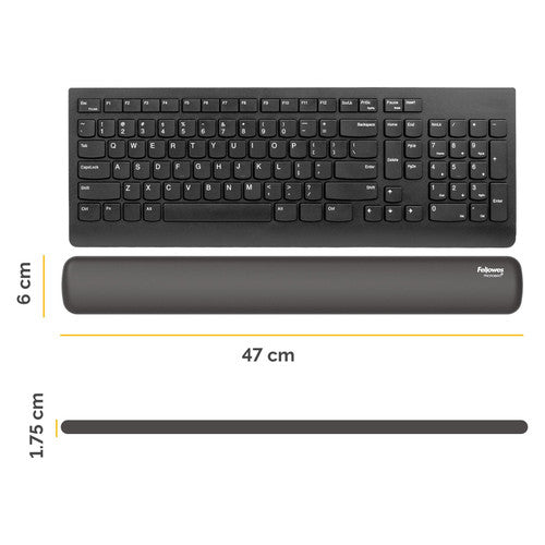 Fellowes Breyta Keyboard Wrist Rest Black