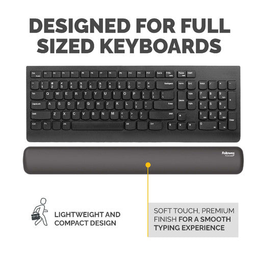 Fellowes Breyta Keyboard Wrist Rest Black