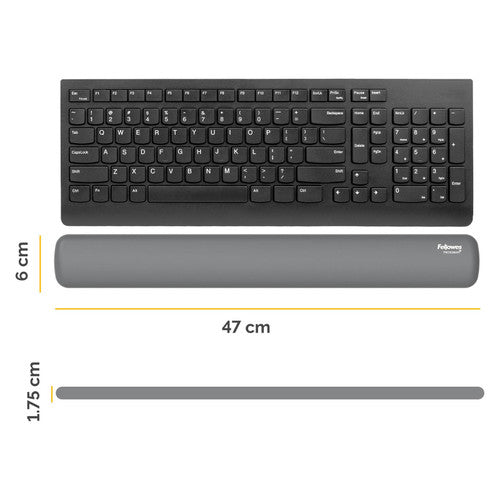 Fellowes Breyta Keyboard Wrist Rest Grey