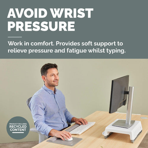Fellowes Breyta Keyboard Wrist Rest Grey