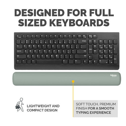 Fellowes Breyta Keyboard Wrist Rest Sage