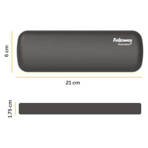 Fellowes Breyta Palm Wrist Rest Black