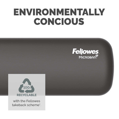 Fellowes Breyta Palm Wrist Rest Black