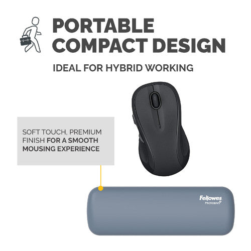 Fellowes Breyta Palm Wrist Rest Marine