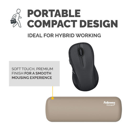 Fellowes Breyta Palm Wrist Rest Sand