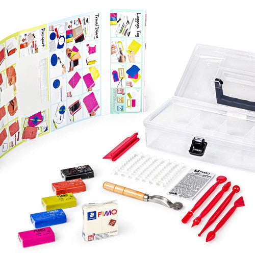 Fimo Leather-Effect Modelling Clay Tool Box