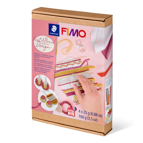 Fimo Oven-Bake Modelling Clay Set Knit and Braid Design