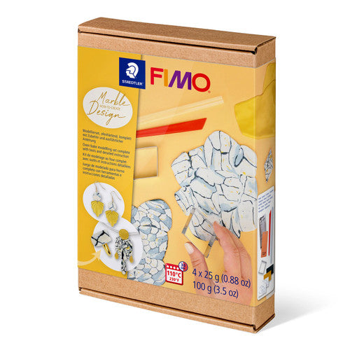 Fimo Oven-Bake Modelling Clay Set Marble Design