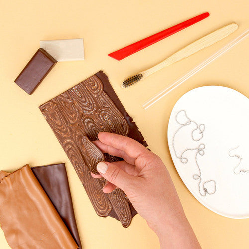 Fimo Oven-Bake Modelling Clay Set Wood Design