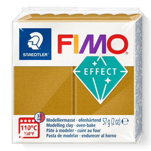 Fimo Effect Metallic Gold