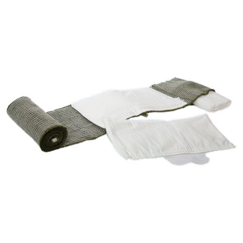 FirstCare Military Tactical Trauma Treatment Bandage 10 x 17cm Green