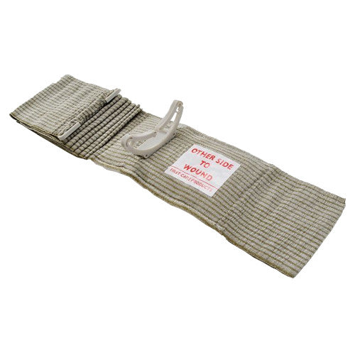 FirstCare Military Trauma and Haemorrhage Control Bandage 10 x 17cm Green