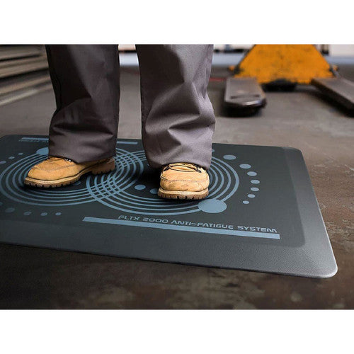 Floortex AFS-TEX 2000 Anti-Fatigue Mat 40 x 60cm Grey