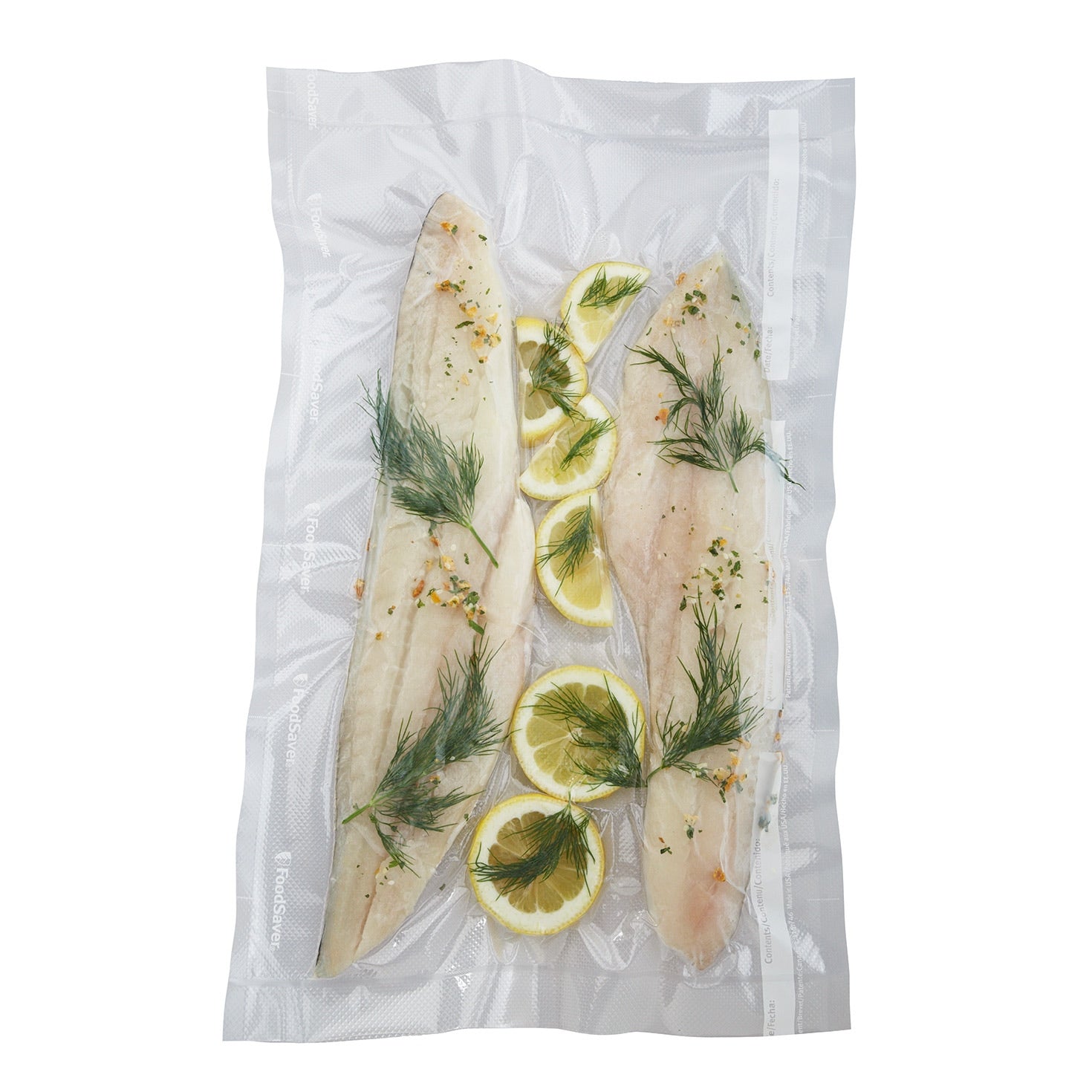 FoodSaver vacuum sealed fish