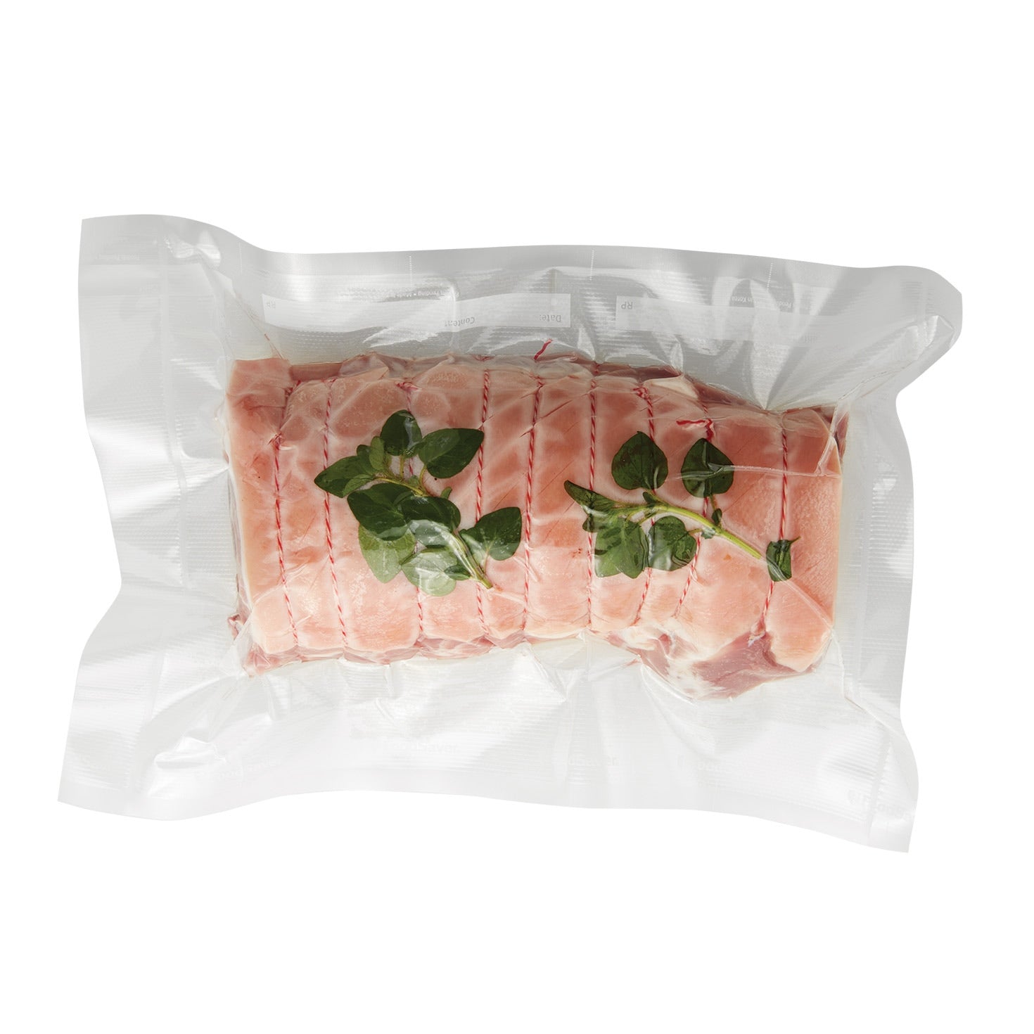 FoodSaver vacuum sealed pork