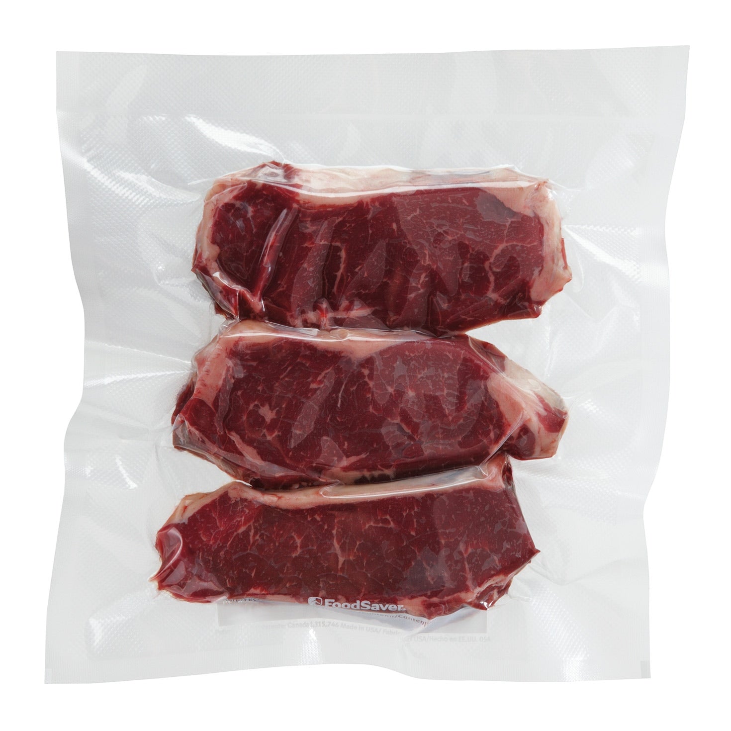 FoodSaver vacuum sealed steak