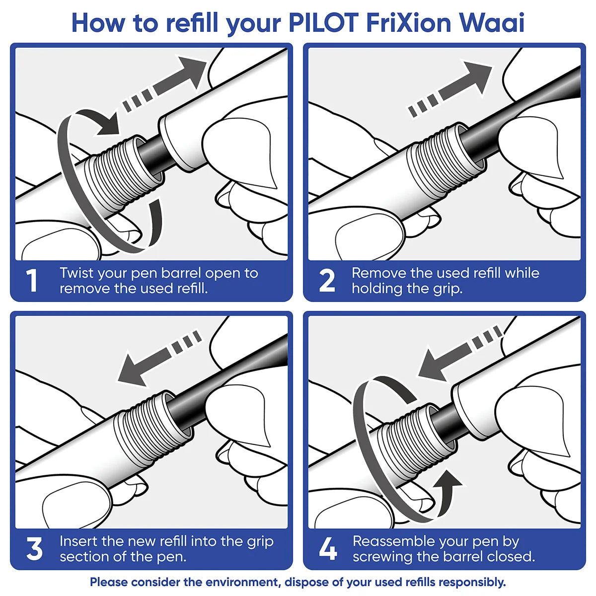 PILOT FriXion Point Erasable Ultra Fine Violet Box of 12-2