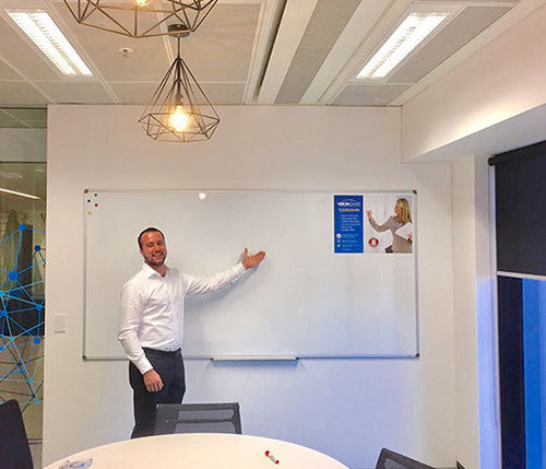 VISIONCHART VB9060 COMMUNICATE MAGNETIC WHITEBOARD 900 X 600MM