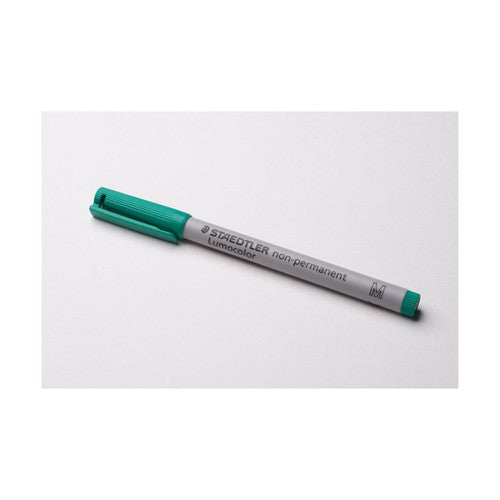 Staedtler Lumocolor Non-Permanent Pen Medium Green Box of 10 315-5