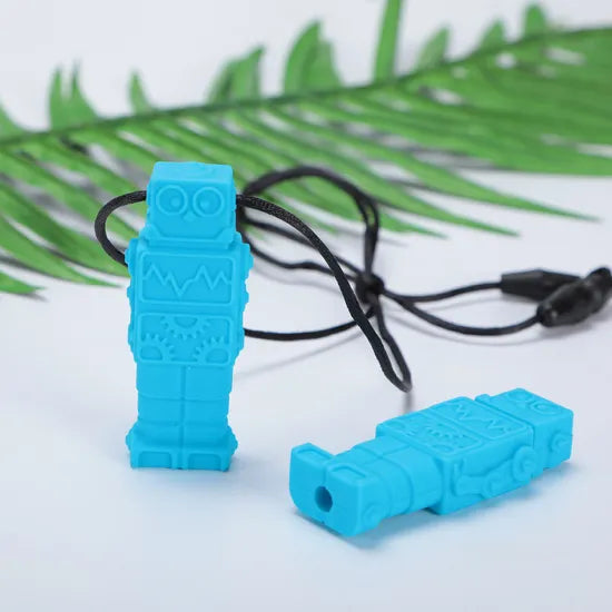 Silicone Chewable Necklace Set of 5-2