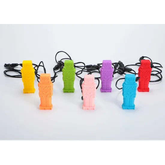 Silicone Chewable Necklace Set of 5-5