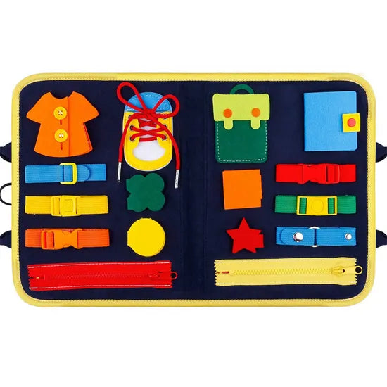 Sensory Practical Ability Busy Book-1