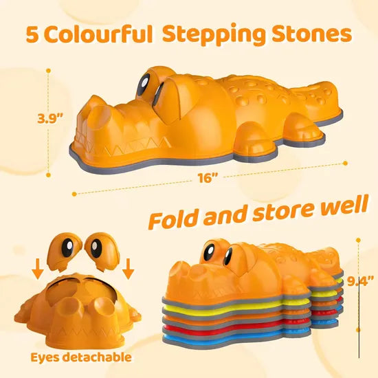 Crocodile Balance Stones Set of 6-7