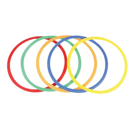 Jumping Ring Game Set 10 Colourful Rings with Activity Guide-5