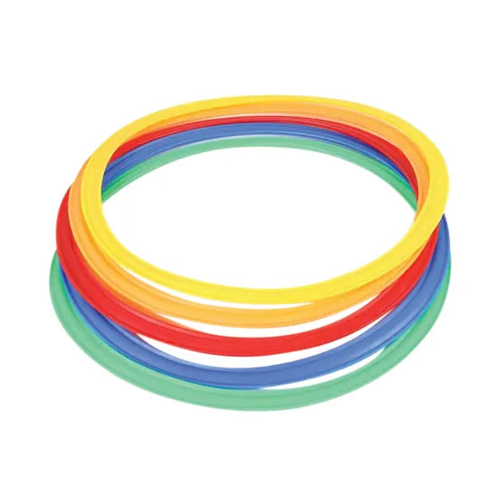 Jumping Ring Game Set 10 Colourful Rings with Activity Guide-4