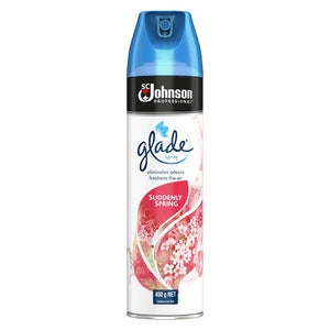 Glade Air Freshener Aerosol Suddenly Spring 400g Pack of 12