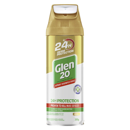 Glen 20 24H Protection Disinfectant Spray Original 300g x 6