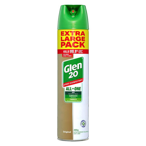Glen 20 All-In-One Disinfectant Spray Original 490g x 12