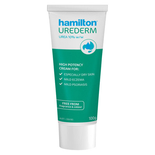 Hamilton Urederm Moisturiser Cream 100g Pack of 6