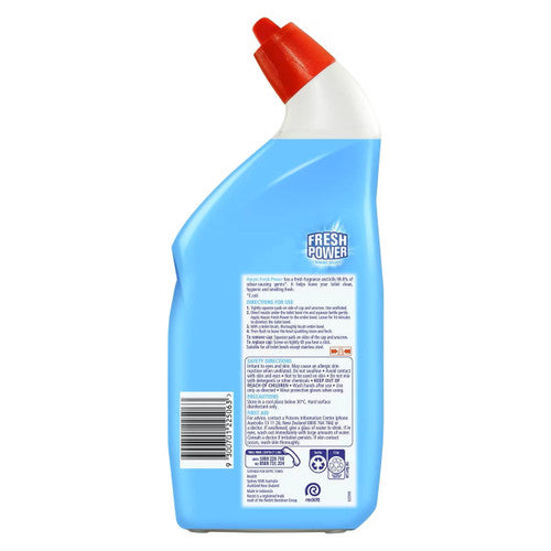 Harpic Fresh Power Marine Splash Toilet Cleaner 700ml Pack of 8
