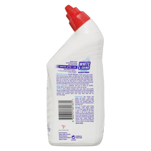 Harpic White and Shine Fresh Toilet Cleaner 450ml Pack of 8