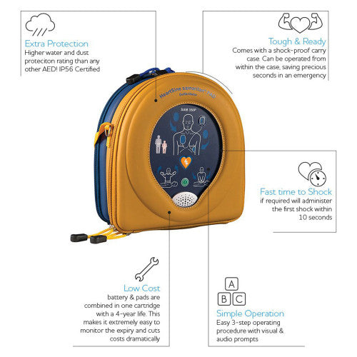 HeartSine Samaritan 350P Semi-Automatic Defibrillator