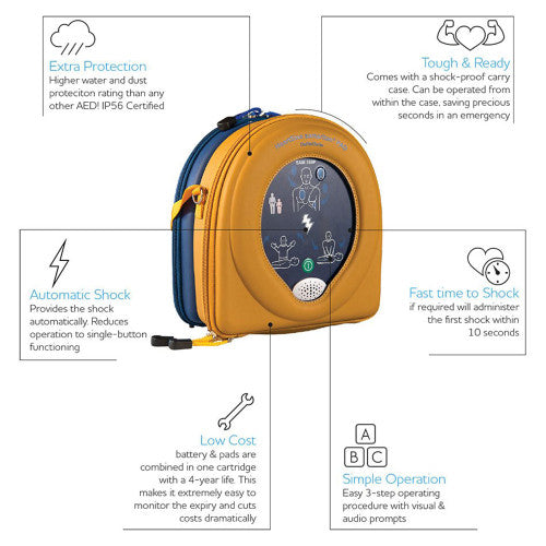 HeartSine Samaritan 360P Fully-Automatic Defibrillator